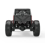 LinkMejor 18499 RTR 1/18 2.4G 4WD RC Car Rock Crawler Pipe Rack Off-Road Climbing Truck LED Light Full Proportional Vehicles Models Straight Bridge Axle Toys