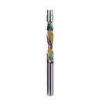 LinkMejor Compression Flush Trim Router Bit 1/4 Inch Shank 1/4 Inch Cutting Dia. Pattern Bit Bottom Bearing Double BB