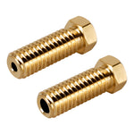 LinkMejor E3D Volcano Hard Steel Nozzle Brass M6 Thread 3D Printer Hotend Volcano Nozzle