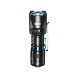 LinkMejor T4 401M EDC Tactical Flashlight 850LM USB Rechargeable with 18350 Battery Small Keychain Flashlight Powerful Long Throw LED Mini Torch Pocket Light