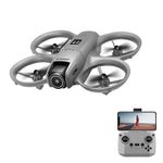 LinkMejor D16 WiFi FPV with Dual Camera 180° Electrically Adjustable Optical Flow Hover Automatic Obstacle Avoidance Circle Protection Kids Gifts 2.4G 4CH 6-Axis Remote Control RC Toys Drone Quadcopter RTF
