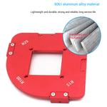Woodworking Router Round Corner Radius Template Router Table Corner Radius Jig Wooden Board Arc Cutting Auxiliary Tool DIY Template