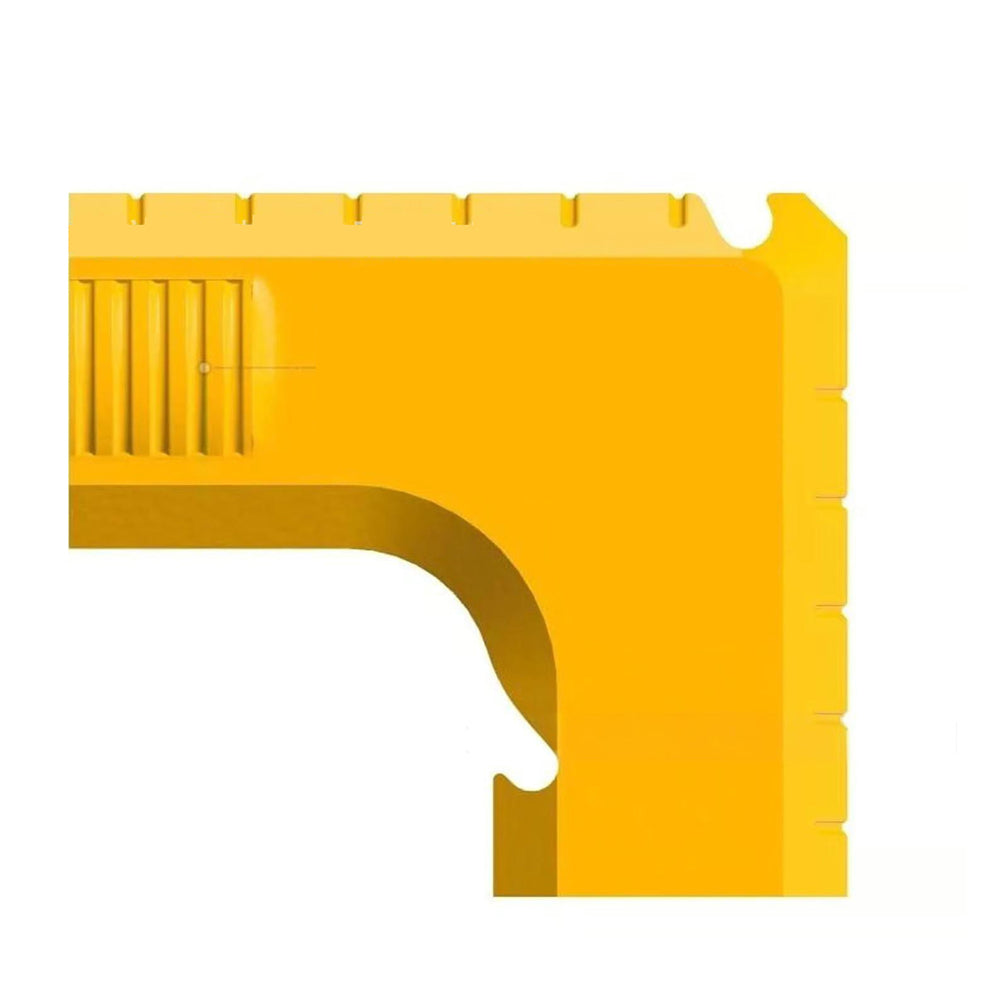 Table Saw Dust Collection Adapter Compatible with DWE7485 High-Performance Polymer Compact Design On Installation Enhanced Dust Control 90 Percent Sawdust Removal Efficient Workshop Tool