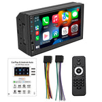 FX2 Car Multimedia Player 7 Inch Screen MirrorLink Android Auto Apple CarPlay Bluetooth GPS Navigation FM Radio 2 Din MP5 Player Head Unit