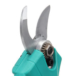 LinkMejor 21V 30mm Cordless Electric Branch Scissors Pruning Shears Pruner Ratchet Cutter with 2 Battery