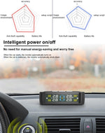 T11 Voice Alarm Tire Pressure Monitor Tire Pressure Monitoring System Universal Digital Tire Pressure Car Exterior And Interior Monitoring System Tire Pressure Gauge Tire Pressure Sensor TPMS