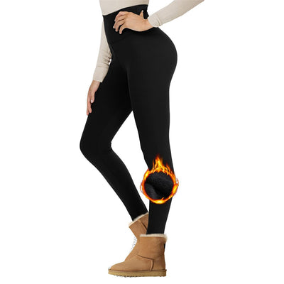 Sportswear Gym Warm Thermals Fleece Leggings for Women Winter High Waist Yoga Pant Fitness Sport Warm Pants Fitness Sport Running Cycling Workout Clothes