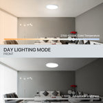 36W 40cm Smart LED Ceiling Light Dimmable 2700K~6500K With RGB Ambient Light Works with Alexa Google Home for Bedroom Living Room