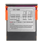 Geekcreit® STC-1000 110V/220V/12V/24V 10A 2 Relay Output LED Digital Temperature Controller Thermostat Incubator With Sensor Heater And Cooler
