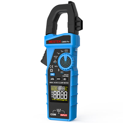 LinkMejor CM88 Pro Clamp Meter 6000 Counts True RMS 1000A AC/DC Current Meter 1000V DC Voltage Multimeter Electrical Tester