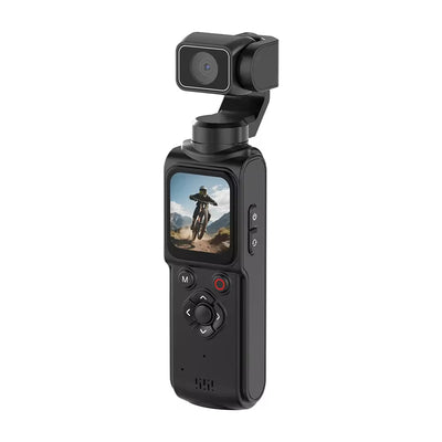 4K Sports Action Camera 1.72-inch Touch Screen Portable DV Video Recorder 330° Rotary Lens Face Tracking 31 Filters for Cycling Sport Vlog