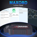 LinkMejor MAXOBD Full Car System OBD2 Scanner Diagnostic Tool for iOS Android Code Read Engineirbag Automatic Transmission ABS Alarm Fault Code Reader