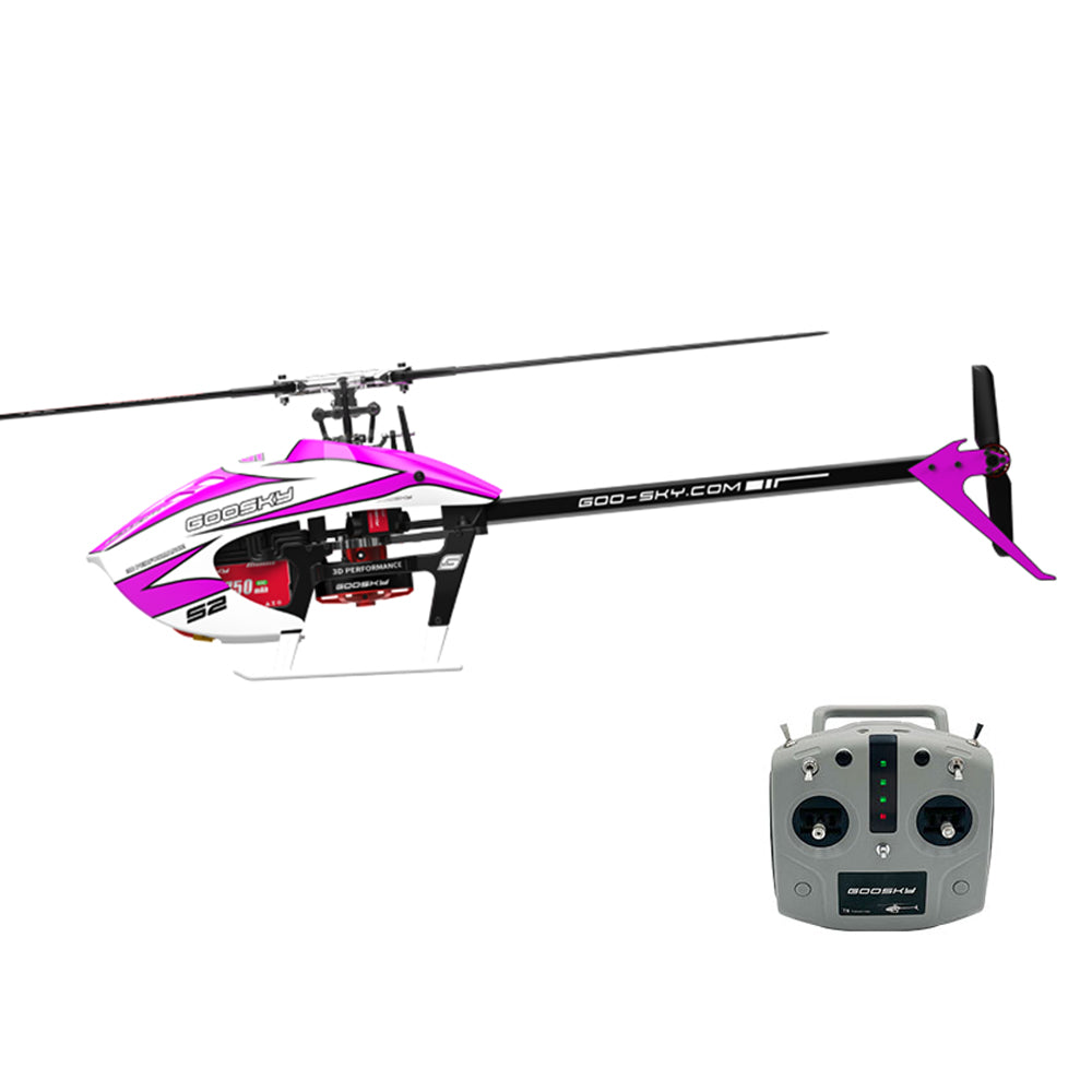 LinkMejor S2 Max 2.4G 6CH 3D Aerobatic Dual Brushless Direct Drive Motor RC Helicopter BNF / RTF