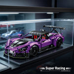 LinkMejor JJ9206 Remote Control Super Racing Car Model MOC Building Block Assembly Kit 1801PCS Brick Set Kids Gifts