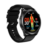 E420 1.39 inch HD Screen ECG Monitor Heart Rate Blood Pressure SpO2 Monitor Fitness Tracker 280mAh Battery BT5.1 IP68 Waterproof Smart Watch