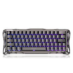 LinkMejor V60 PRO Wired Mechanical Gaming Keyboard Full CNC Aluminum Alloy Hall Effect Magnetic Switches 8000Hz Polling Rate 0.125ms Response Rapid Trigger RGB Web Driver