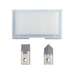 LinkMejor Replacement Blades For Router Plane For Clean Up Or Extend Grooves
