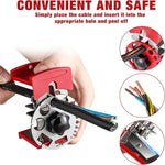 Universal Handheld Quick Wire Stripper Machine Cable Cutter Pliers Tool Cable Wire Stripping Machine with 10 Blades