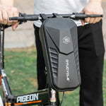 LinkMejor 2/3/4L Electric Bike Bag Waterproof Double Zipper Hard Shell Front Hangding Storage Bag for Electric Bicycle Scooter