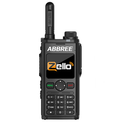 LinkMejor GP-298 Public Network Walkie Talkie 4G LTE Android 5.1 WiFi Bluetooth Long Range 5000mAh Two-Way Radio Group Call Noise Cancellation Global POC Zello Compatible Sim Card