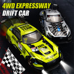 SQ2335-063A-066A RTR 1/16 2.4G 4WD Drift RC Car with Gyro Full Proportional Remote Control Mini Race LED Light High-Speed Motor On-Road Racing Vehicle Model Boys Gifts Toys
