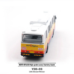 LinkMejor NORTH BFC6120 Y30-03 1/64 2.4G RWD RC Car Simulation Bus Citybus Alloy Body LED Light High Grade Luxury Touristry Electric Remote Control Vehicles Models Adult Children's Toys