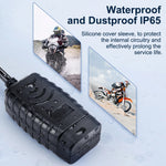 48W Motorcycle USB Charger QC3.0 & PD Fast Charge 3.0 Motorcycle USB USB Type C Phone Charger with Voltmeter and On/Off Switch