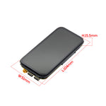 LinkMejor T-Display K230 Development Board 4.1 Inch AMOLED Touchscreen Dual 64-Bit RISC-V CPU 8Gb LPDDR4 2MP 1080P Camera WiFi RJ45 LoRa Communication