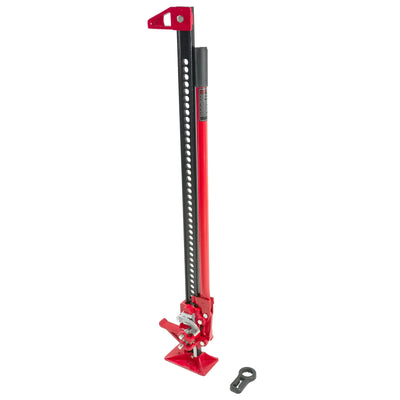 [USA Direct] 6000LBS/3 Ton Load Capacity High Lift Ratchet Off Road Farm Jack 48" Maximum Lifting Height 4.72" to 40.16" Lifting Range