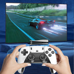 [128G] Q10SE RS5 4K UHD Android Gaming Console 40000+ Preloaded Games Support HD Output 2-in-1 3D HD Gaming Player with Dual Wireless Controllers 40 Emulators+