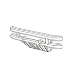 LinkMejor 14209 RC Car Front/Rear Anti-Collision Spart Parts 14100B 14110B