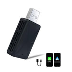 LinkMejor 2 in 1 Wireless CarPlay Adapter for Apple & Android Car Wireless CarPlay Dongle Receiver Adapter for Wired Wireless Adapter for Android Car iOS Plug and Play