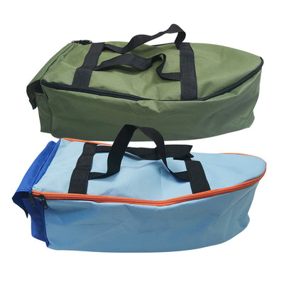 LinkMejor Double Zipper Fishing Boat Carry Bag Water Repellent Storage Bag for Bait Boat Fishing Equipment
