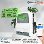 MOES BAT-80A Tuya bluetooth Intelligent Dual Power Controller 80A 16KW ATS Automatic Transfer Switch for Off-Grid Solar Wind System Switching