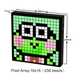 LinkMejor Pixel Display Screen Bluetooth Pixel Light Table With Pixel Photo Frame Diy Mosaics Pixel Style Wall-Mounted Pixel Screen Smart LinkMejor Pixel Display
