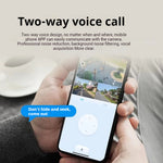 3MP Triple-Lens WIFI IP Camera P66 Waterproof Two-Way Audio Full-Color Night Vision Motion Alert Mobile Remote Monitoring EU Plug