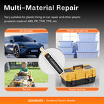PW35 Cordless Plastic Welding Gun 4000mAh Battery Fast Heating High Temperature LED Light Multi Material Repair Professional Plastic Welder USB-C