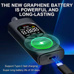 Portable Alcohol Tester Professional Alcohol Detector Breathalyzer LCD Display Drunk Driving Test for Car Home