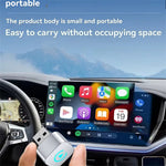 LinkMejor Mini Wireless CarPlay Android Auto Box USB Dongle Bluetooth5.0 Plug and Play Wired to Wireless CarPlay
