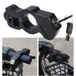 LinkMejor Anti-Theft Aluminum Alloy Handlebar Lock for Bike Motorcycle E-Bike Universal Portable Bicycle Secure Lock