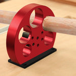 Adjustable Drill Milling Dowel Round Rod Tool with Carbide Blade 25-40mm Holes Electric Drill Milling Dowel Maker Jig