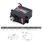 LinkMejor SJ0015H High Pressure SJ0015M Low Pressure 15G Waterproof Servo for Fixed Wing RC Helicopter Robot