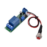 DC 12V Adjustable Timer Delay Turn Off Timing High Precision Relay Switch Module with External Button Trigger