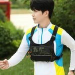 Tactical Chest Bag for Men Comfy Sports Front Vest Backpack Rig Pouch for Hiking Cycling Outdoor Camping Fishing Hunting Travel