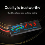 3S-14S DC7-55V Battery Level Indicator 12V 24V 36V 48V 18650 Lipo Lithium Battery Capacity Board Voltage Battery Charging Tester