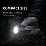 WARSUN Rechargeable Flashlight 1900 Lumens 4000 Mah Super Bright Magnet Flash Light Powerful Handheld LED Portable Waterproof Flashlight