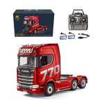 Huina 1501 1/18 2.4G 19CH Scania Tractor Truck RTR Cool Light Full Scale RC Car Vehicle Models