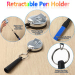 14Pcs Carpenter Pencils 7 Inch Flat Octagonal HB Carpenter Marking Pencils with Pencil Sharpener and Silicone Heavy Duty Retractable Pen Holder for Woodworking Marking Tool