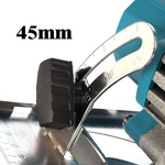 Drillpro 5 Inch Brushless Electric Circular Saw 10800RPM with Adjustable Bevel Cutting Angle and 3 Blades for Woodworking Power Tool