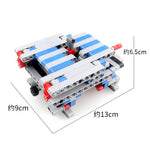 LinkMejor Tech Building Blocks 6-speed Gearbox with Reverse Gear V16 Engine Model DIY Assembly Kit Brick Christmas Gift